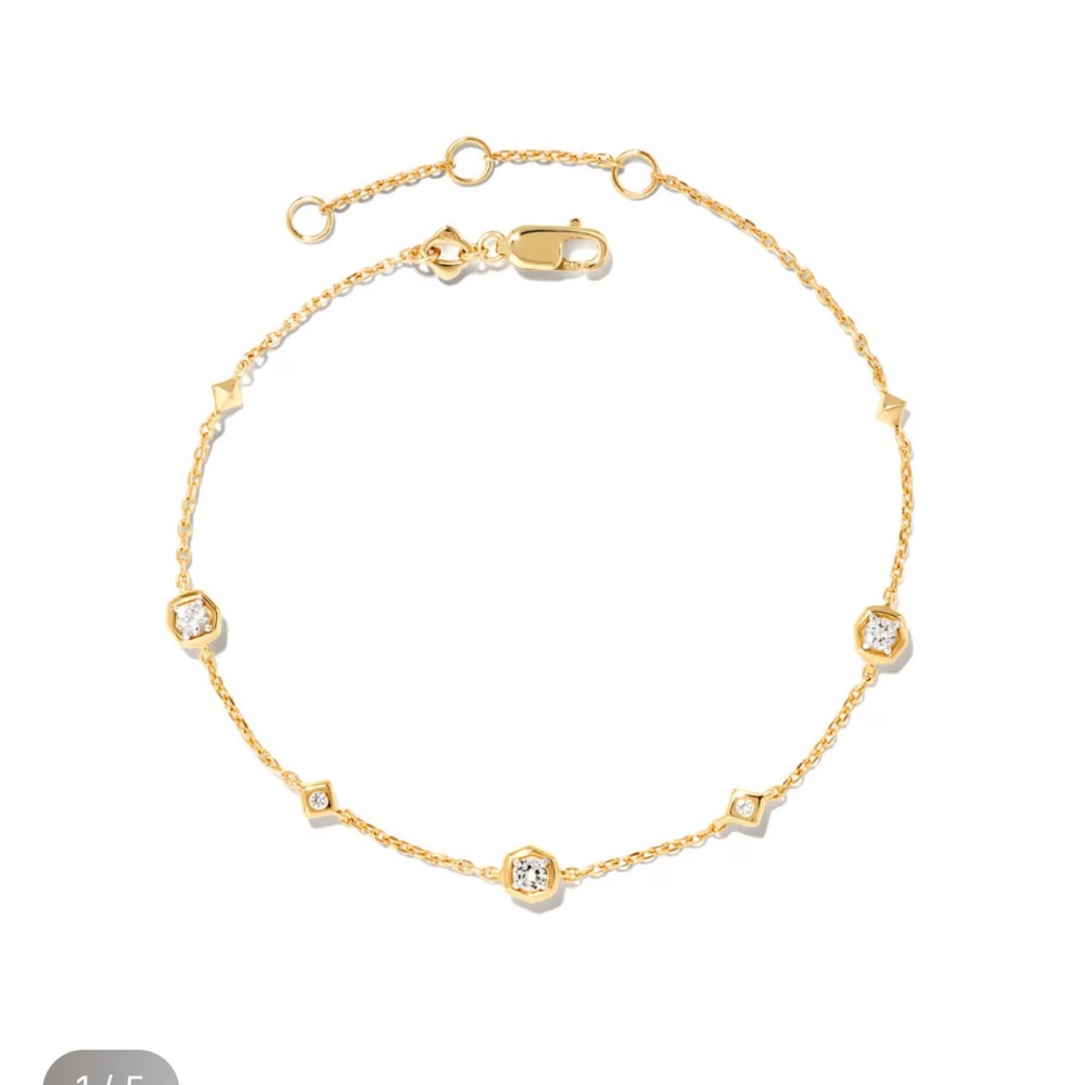 Kendra Scott Davie trio 18k vermeil